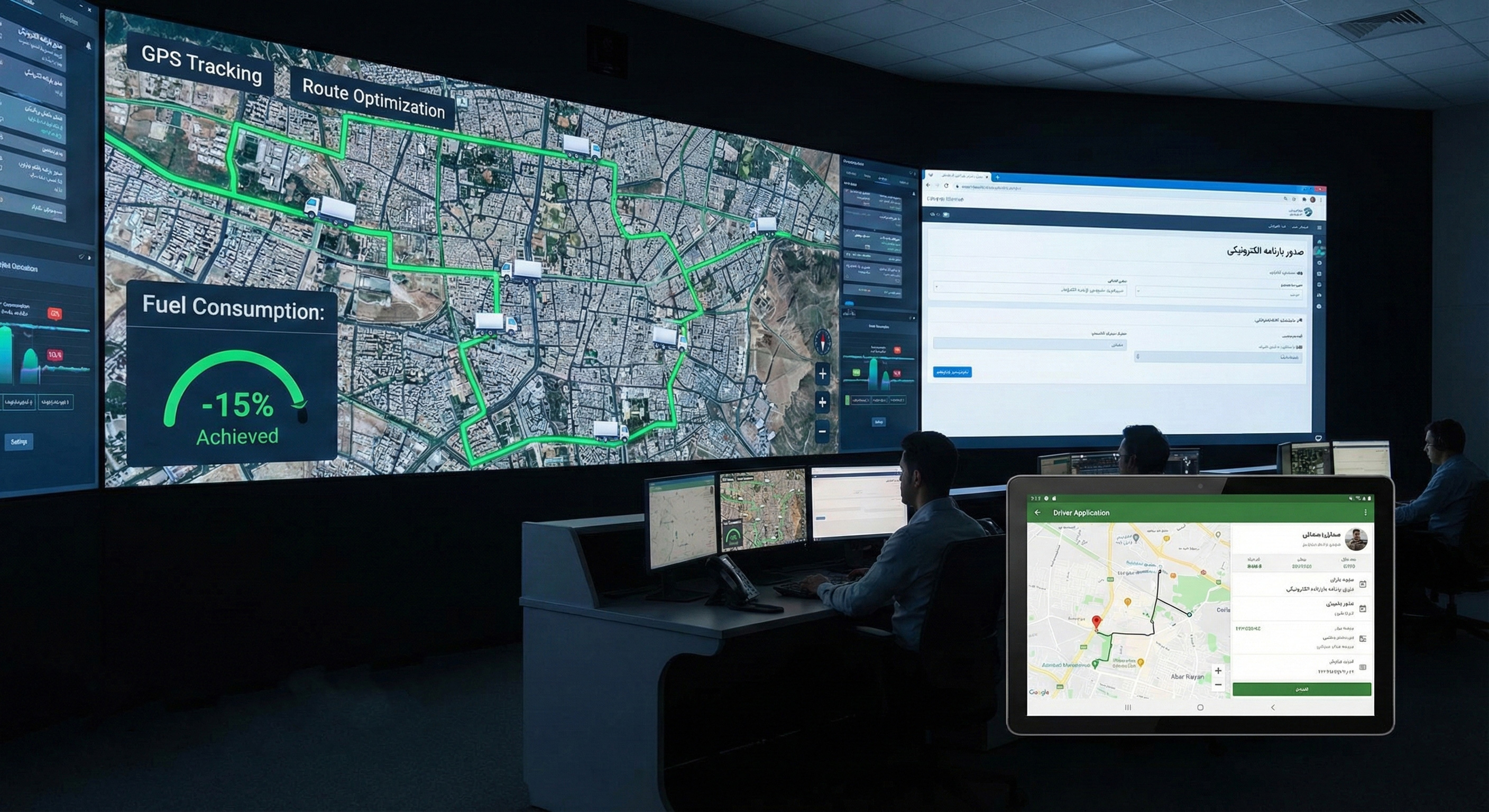 مدیریت ناوگان لجستیک